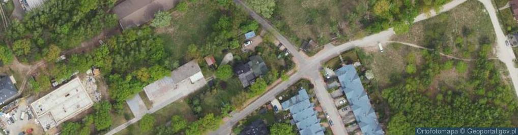 Zdjęcie satelitarne Jordanowicka ul.