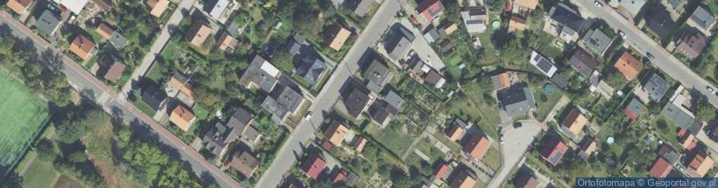 Zdjęcie satelitarne Jordana Henryka, dr. ul.