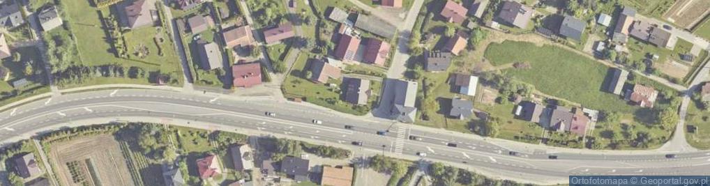 Zdjęcie satelitarne Jodłowa ul.