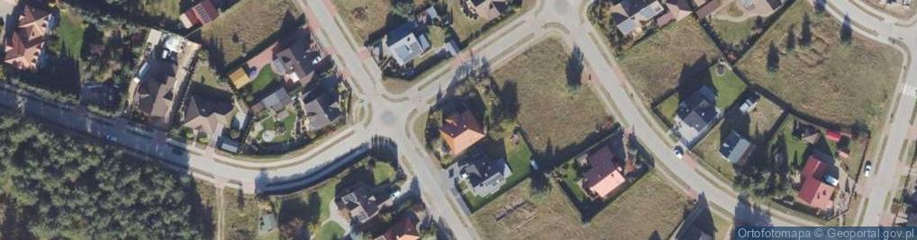 Zdjęcie satelitarne Jodłowa ul.