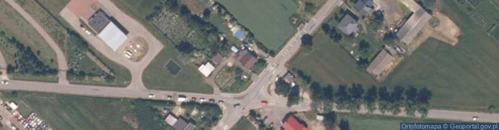 Zdjęcie satelitarne Jordanów ul.