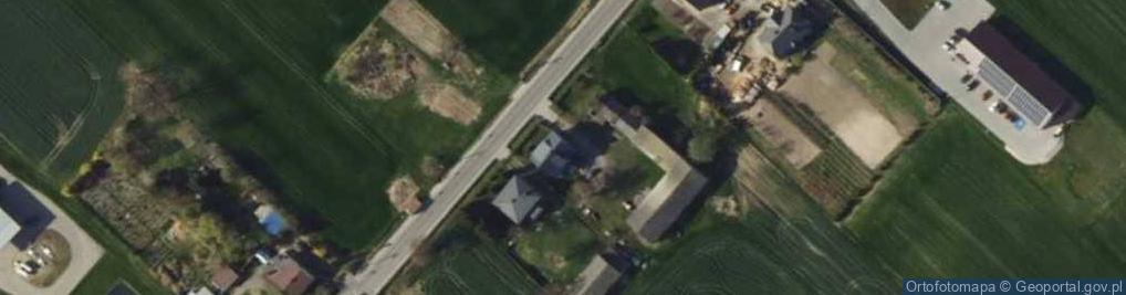 Zdjęcie satelitarne Jordanów ul.