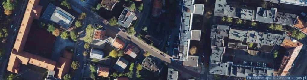 Zdjęcie satelitarne Jordana Henryka ul.