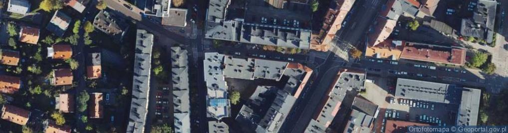Zdjęcie satelitarne Jordana Henryka ul.