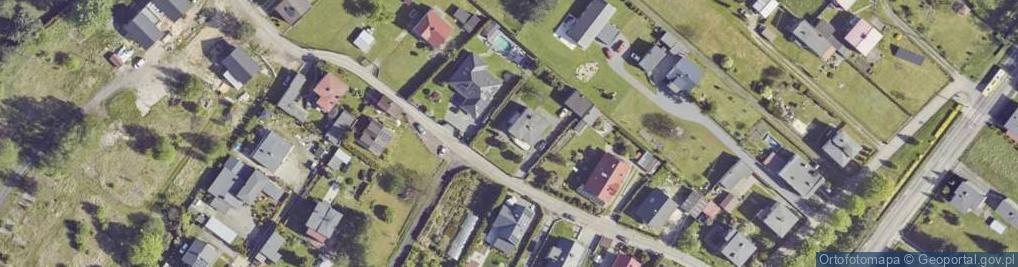 Zdjęcie satelitarne Jordana Henryka, dr. ul.