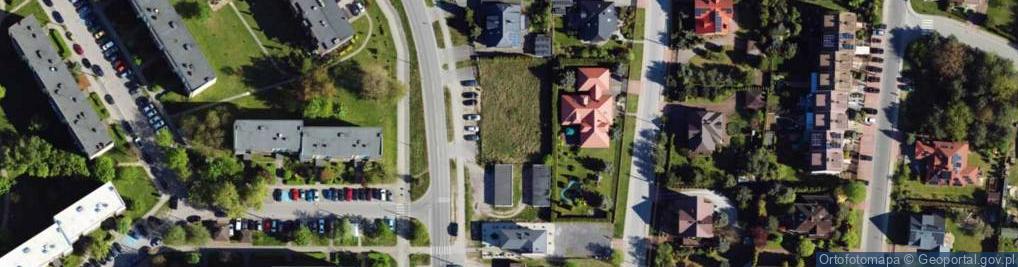 Zdjęcie satelitarne Jodłowa ul.