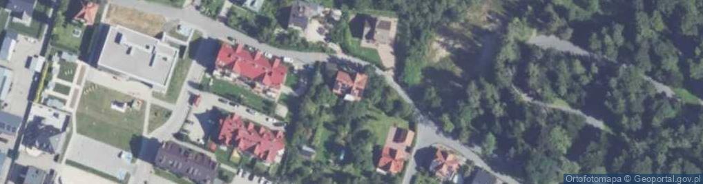 Zdjęcie satelitarne Jodłowa ul.