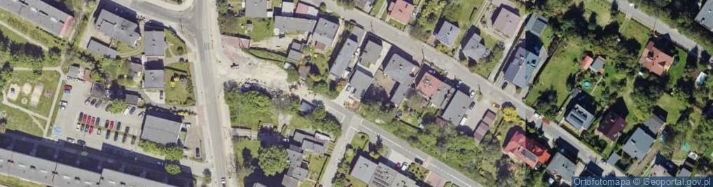 Zdjęcie satelitarne Jodłowa ul.