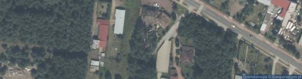 Zdjęcie satelitarne Jodłowa ul.