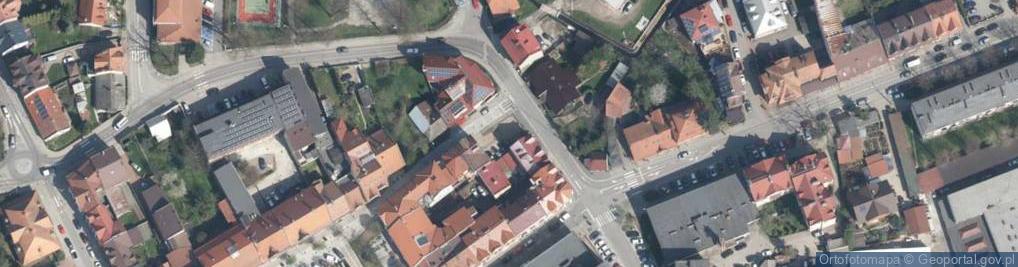 Zdjęcie satelitarne Jordana Henryka ul.