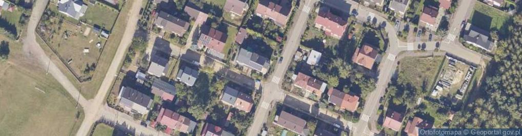 Zdjęcie satelitarne Jodłowa ul.