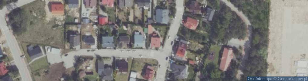 Zdjęcie satelitarne Jodłowa ul.