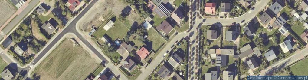 Zdjęcie satelitarne Jodłowa ul.