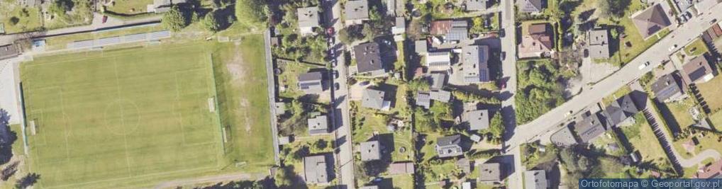 Zdjęcie satelitarne Jordana Henryka, dr. ul.