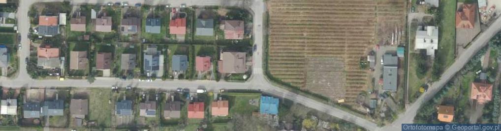 Zdjęcie satelitarne Jordana Henryka, dr. ul.