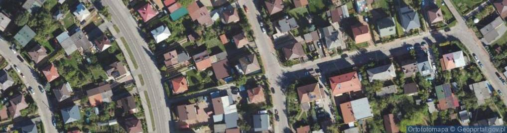 Zdjęcie satelitarne Jodłowa ul.