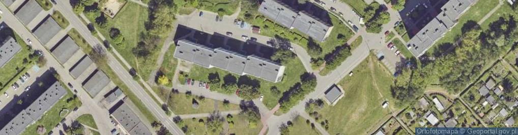 Zdjęcie satelitarne Jodłowa ul.