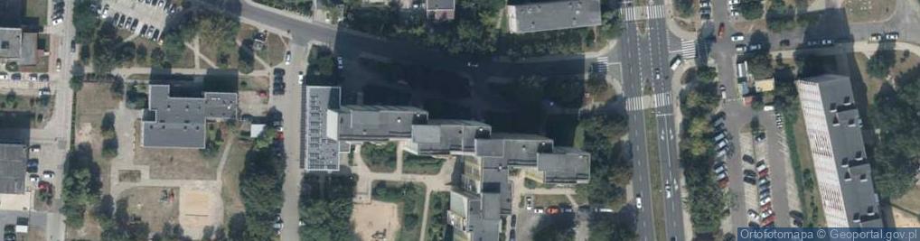 Zdjęcie satelitarne Jodłowa ul.