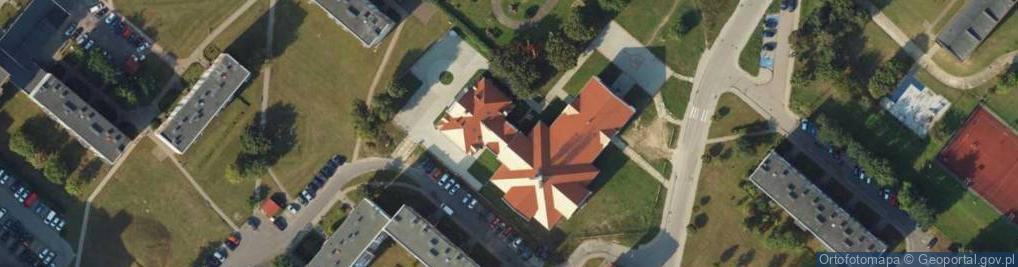 Zdjęcie satelitarne Jodłowa ul.