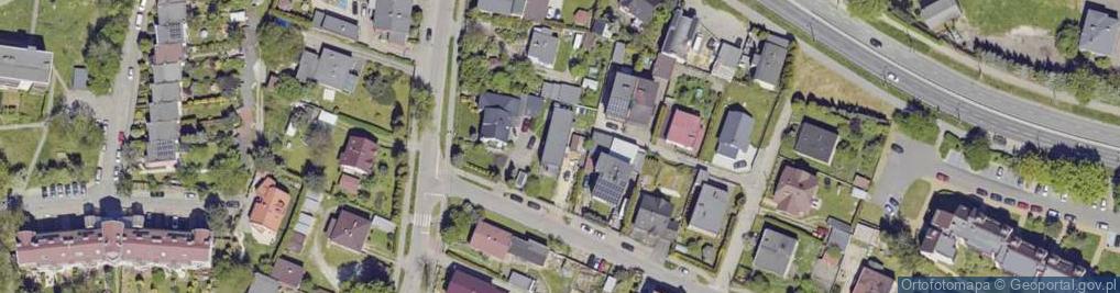Zdjęcie satelitarne Jordana Henryka ul.