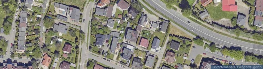 Zdjęcie satelitarne Jordana Henryka ul.