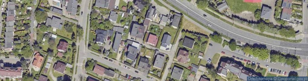Zdjęcie satelitarne Jordana Henryka ul.