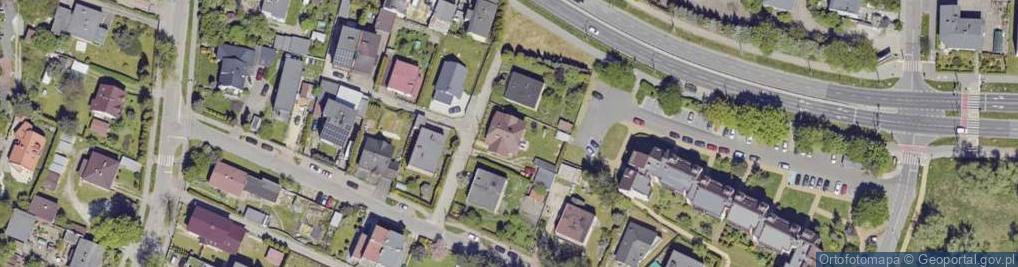 Zdjęcie satelitarne Jordana Henryka ul.