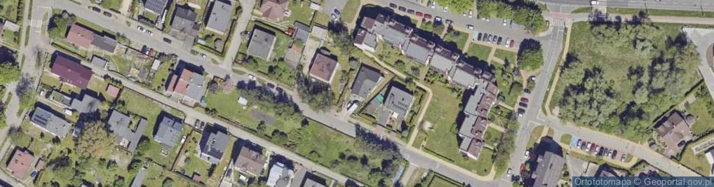 Zdjęcie satelitarne Jordana Henryka ul.