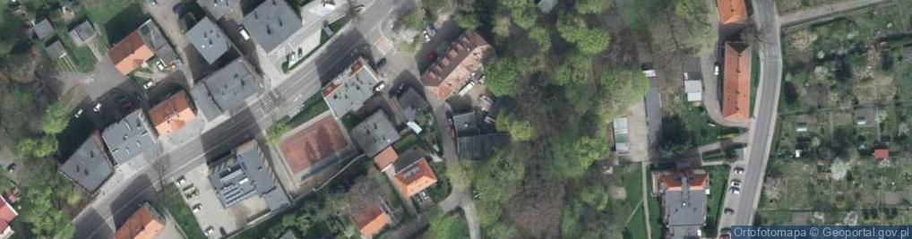 Zdjęcie satelitarne Jordana Henryka ul.