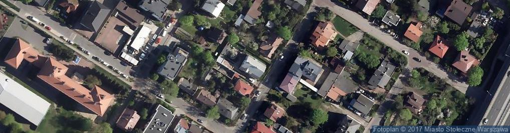 Zdjęcie satelitarne Jordanowska ul.