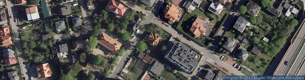 Zdjęcie satelitarne Jordanowska ul.