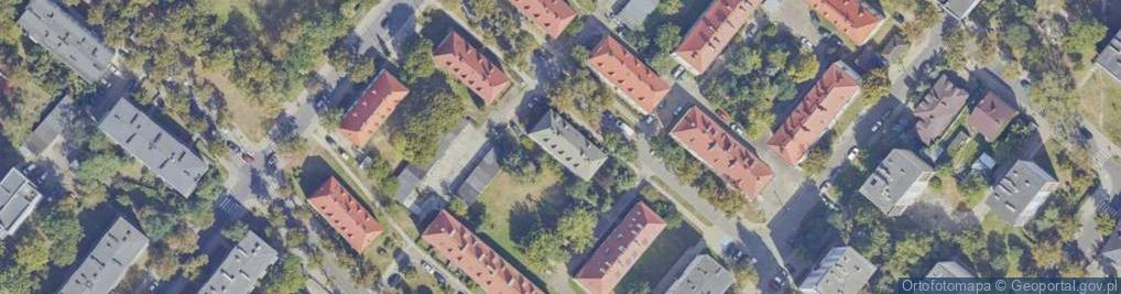 Zdjęcie satelitarne Jodłowa ul.