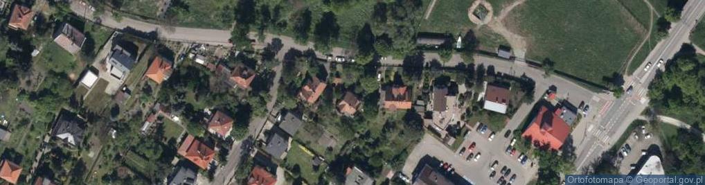 Zdjęcie satelitarne Jordanowska ul.