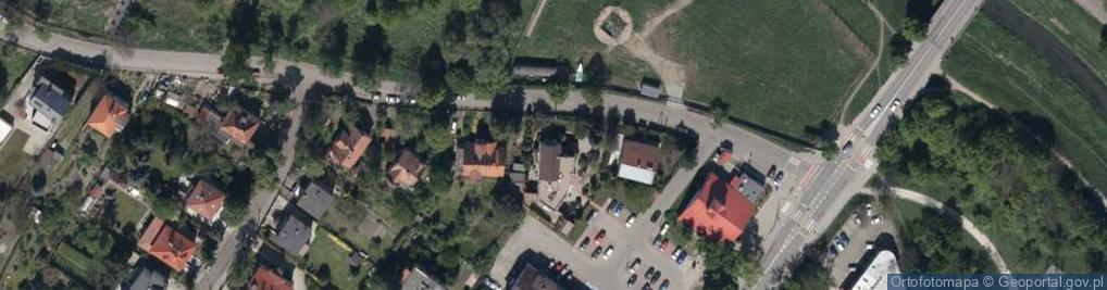 Zdjęcie satelitarne Jordanowska ul.