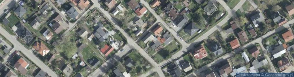 Zdjęcie satelitarne Jordanowska ul.