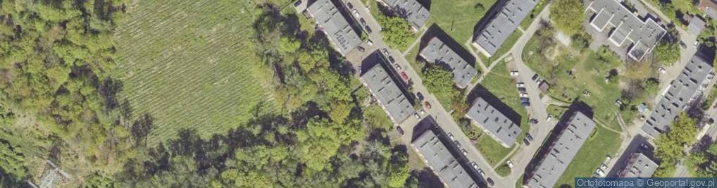 Zdjęcie satelitarne Joliot-Curie Fryderyka, prof. ul.