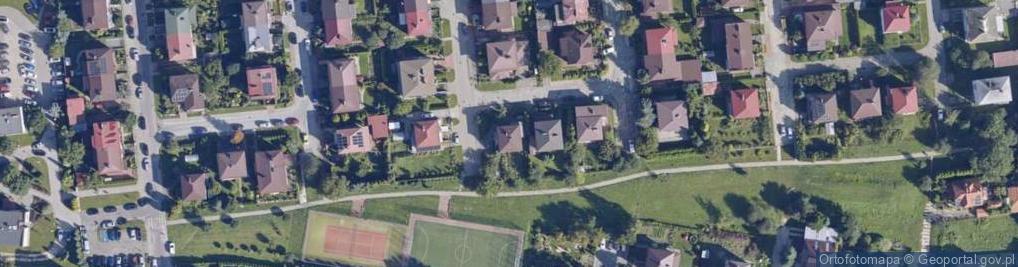 Zdjęcie satelitarne Jodłowa ul.