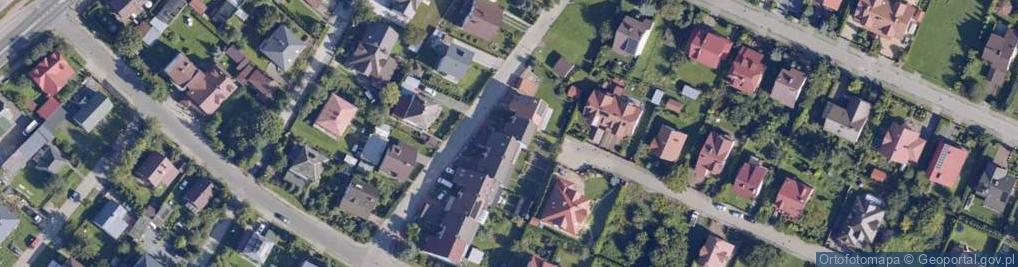 Zdjęcie satelitarne Jordana Henryka ul.