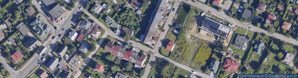 Zdjęcie satelitarne Jordana Henryka ul.