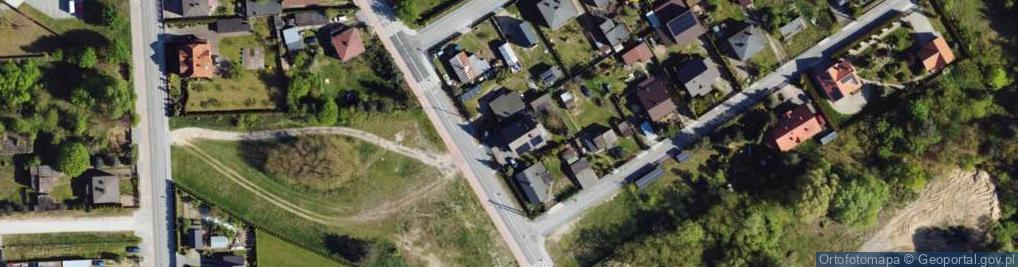 Zdjęcie satelitarne Jodłowa ul.