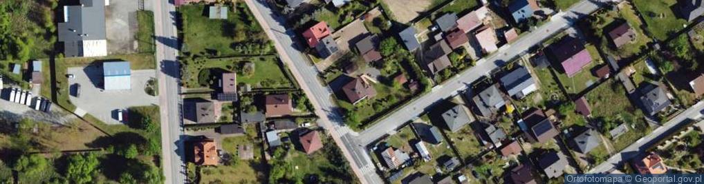 Zdjęcie satelitarne Jodłowa ul.