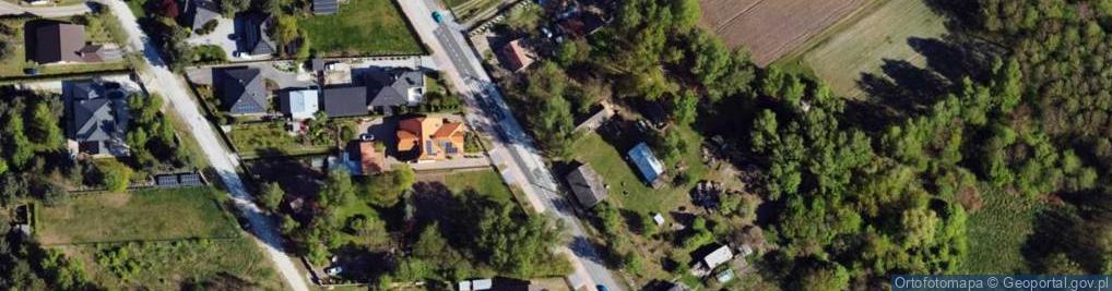 Zdjęcie satelitarne Jodłowa ul.