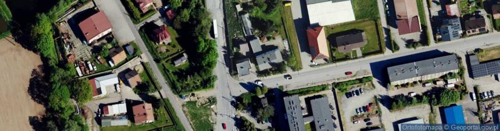 Zdjęcie satelitarne Junacka ul.