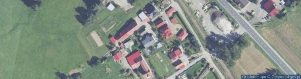 Zdjęcie satelitarne Juszczyn ul.