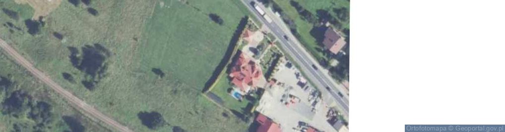 Zdjęcie satelitarne Juszczyn ul.
