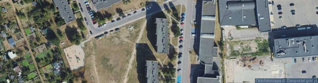 Zdjęcie satelitarne Juranda ze Spychowa ul.