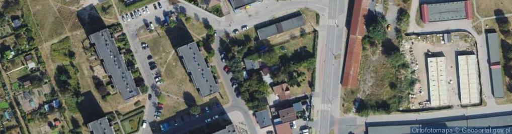 Zdjęcie satelitarne Juranda ze Spychowa ul.