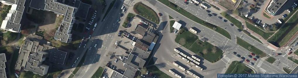 Zdjęcie satelitarne Jugosłowiańska ul.
