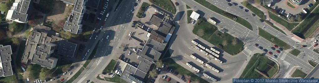 Zdjęcie satelitarne Jugosłowiańska ul.