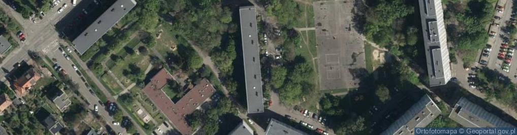 Zdjęcie satelitarne Jugosłowiańska ul.